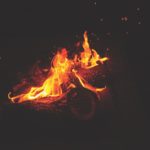 photo of bonfire