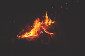 photo of bonfire